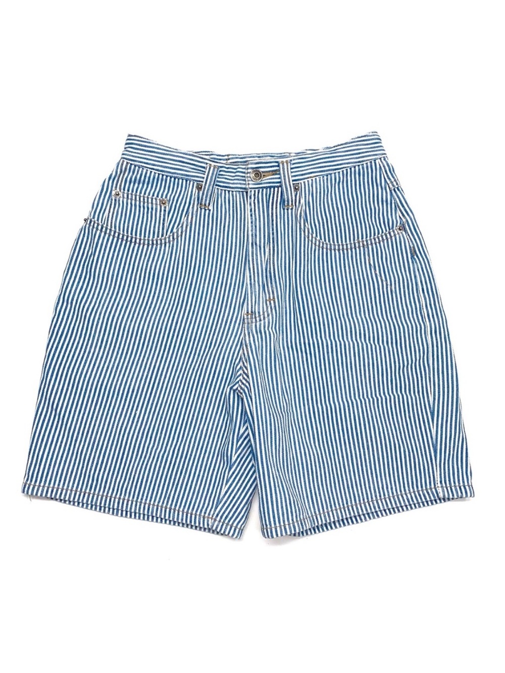 Striped denim Jorts!!!